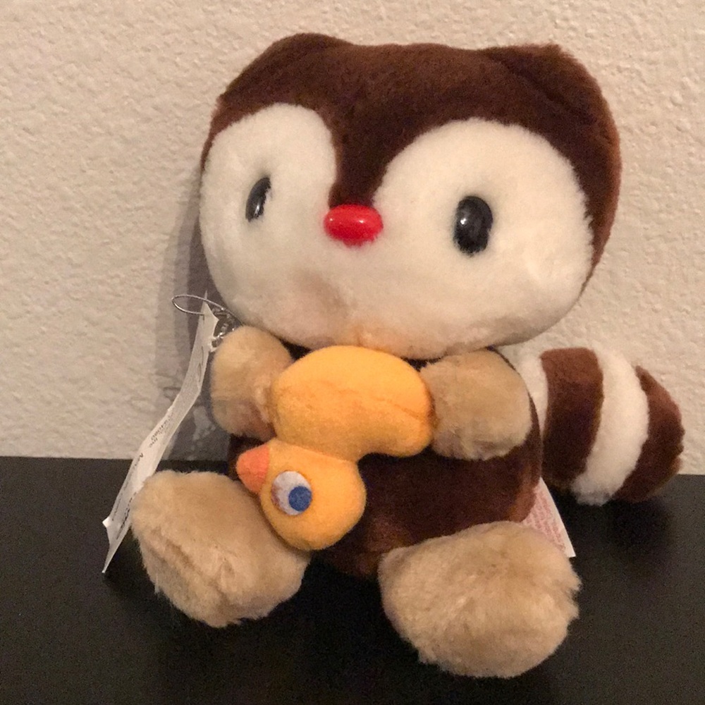 Sanrio Plush: Raccoon&RubberDuck